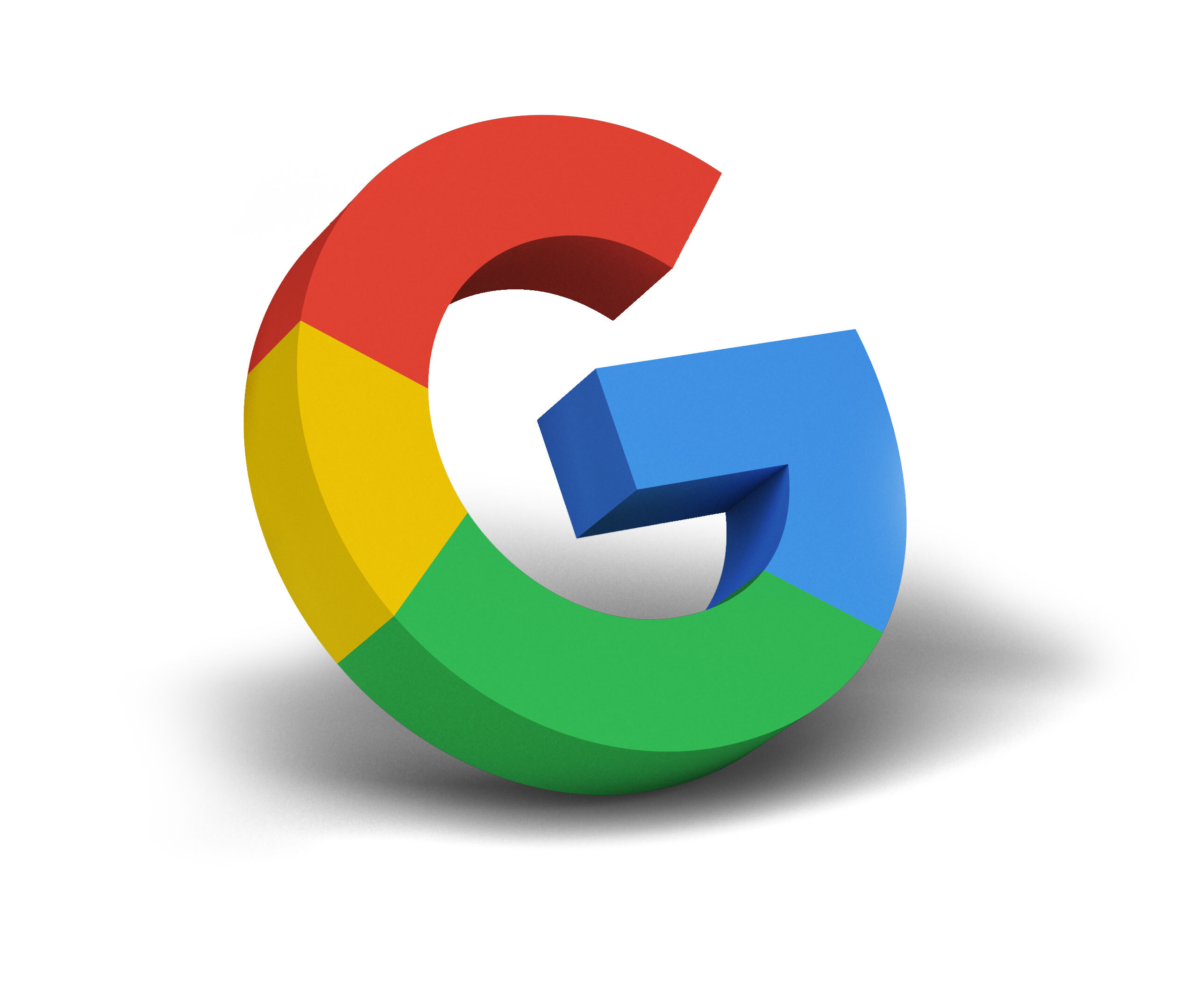 Logo Google en trois dimensions